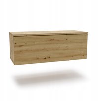 Szafka RTV NICOLE wisząca stojąca bezuchwytowa komoda 80cm dąb artisan