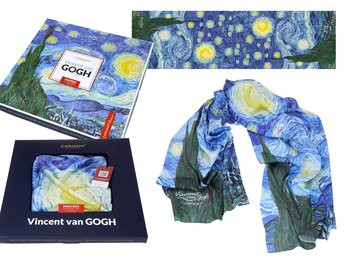 Szal - V. van Gogh, Gwiaździsta Noc (CARMANI) - Carmani