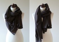 szalik czekoladowy bawełniany, szalik unisex Nashani