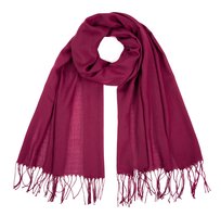 Szalik Damski Miękki Z Frędzlami Klasyczny Cienki Elegancki Wiosenny Jesień