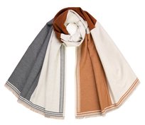 Szalik Damski Młodzieżowy Zimowy Miękki Ciepły Duży Kolorowy Casualowy