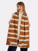 szalik zimowy JAMNIK o prezent dla psiary w pysznym stylu