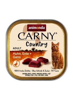 Szalka z kurczakiem kaczką i gęsią 100g Animonda Carny Country Adult - Animonda