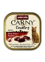 Szalka z wołowiną kaczką i reniferem 100g Animonda Carny Country Adult