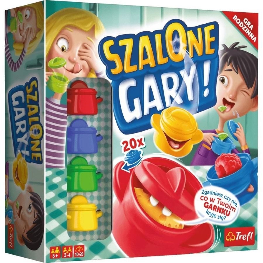Szalone Gary, gra planszowa, Trefl