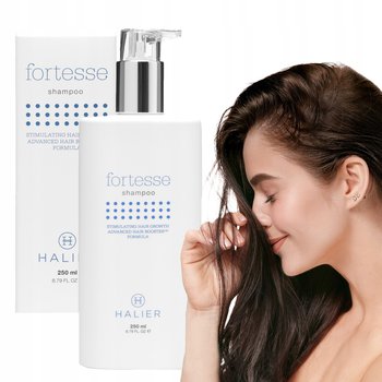 SZAMPON DO WŁOSÓW biotyna SKRZYP POLNY POROST Halier Fortesse 250 ml - Halier