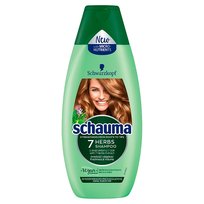 SZAMPON DO WŁOSÓW NORMALNYCH PRZETŁUSZCZAJĄCYCH SIĘ SCHAUMA 7 HERBS 400ML Schwarzkopf