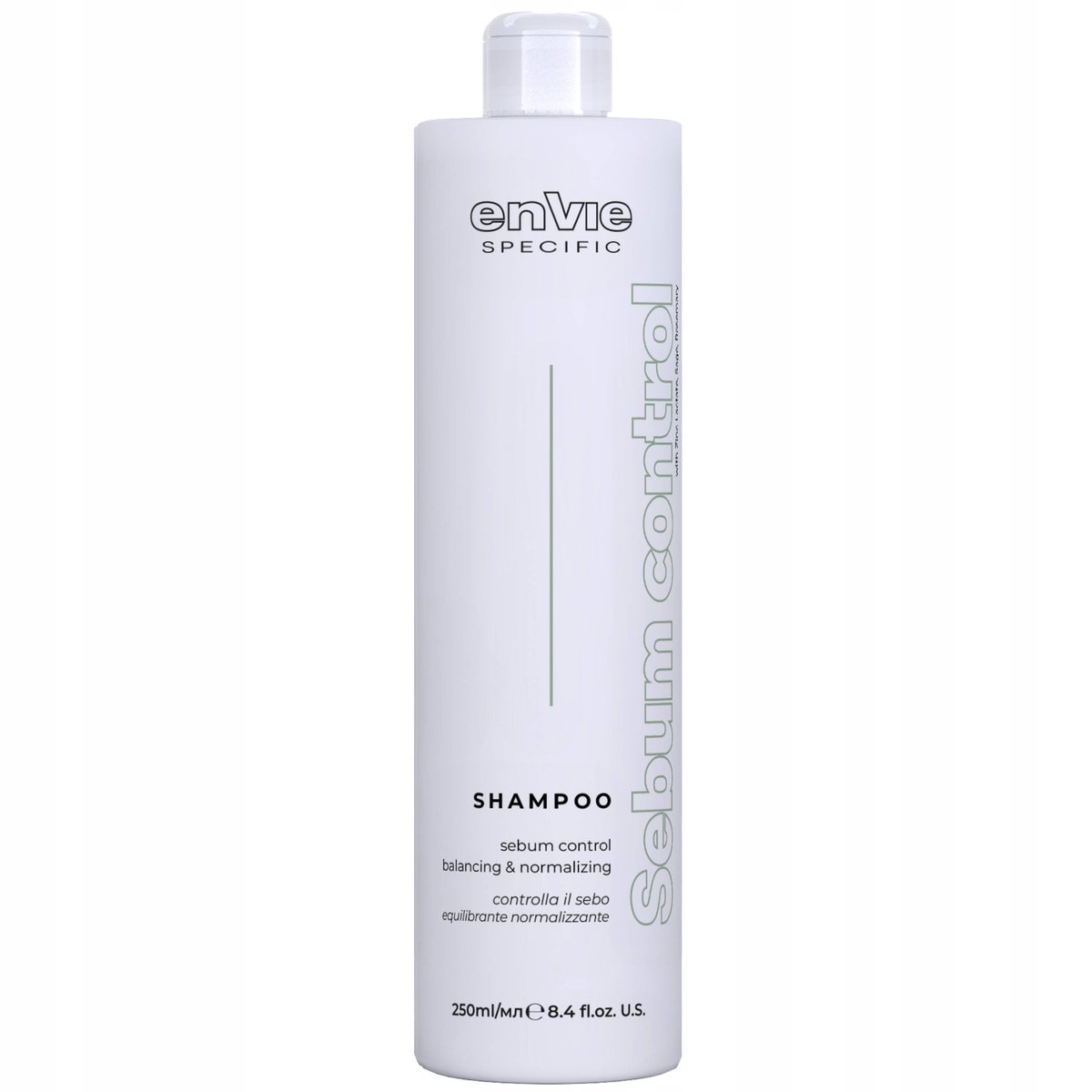 Empik Szampon Do Włosów Regulujący Sebum Przeciw Przetłuszczaniu Się Skóry Envie
