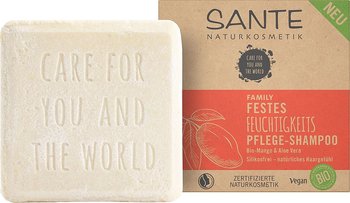 SZAMPON DO WŁOSÓW W KOSTCE NAWILŻAJĄCY MANGO I ALOES ECO 60 g - SANTE - SANTE