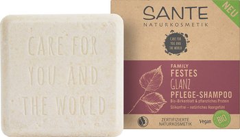 SZAMPON DO WŁOSÓW W KOSTCE POŁYSK LIŚĆ BRZOZY I BIAŁKA ROŚLINNE ECO 60 g - SANTE - SANTE