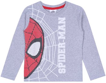 Szara, chłopięca bluzka z motywem Spider-Man - Marvel