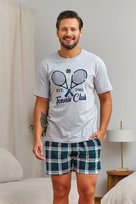 Szara piżama męska Tennis Club Inna marka