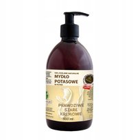 Szare Mydło Potasowe 5L do mycia Mydło potasowe w płynie kremowe 500 ml Powrót do natury