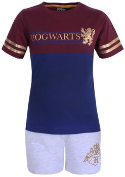 Szaro-Bordowa Piżama Hogwarts Harry Potter - sarcia.eu