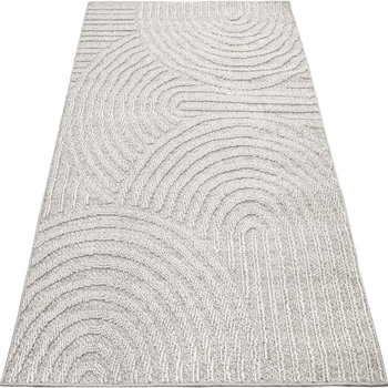 Szary dywanik płasko tkany 60x100 NOWOCZESNY dywanik na taras balkon costa - brak danych