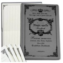Szary notes planer notatnik w linię 160 kartek zdobiona okładka Edibazzar