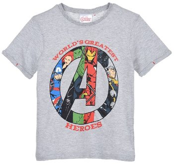 Szary T-shirt chłopięcy Marvel Avengers - Avengers