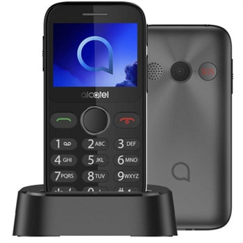 Szary telefon komórkowy Alcatel 2020X - Alcatel