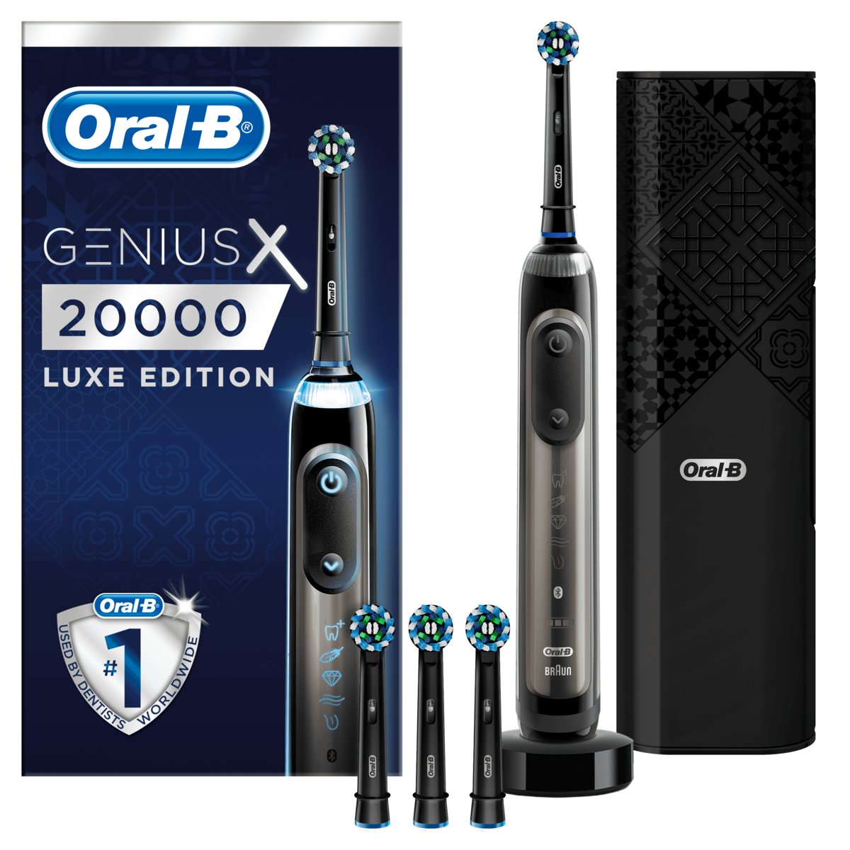 Szczoteczka Elektryczna ORAL-B Genius X, 20000N, Anthracite Grey CA ...