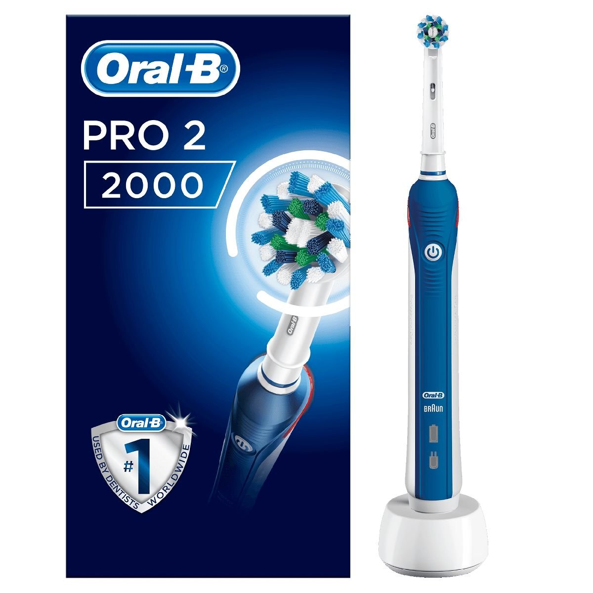 Szczoteczka Elektryczna ORAL-B PRO 2 2000 - Oral-B | AGD Sklep EMPIK.COM