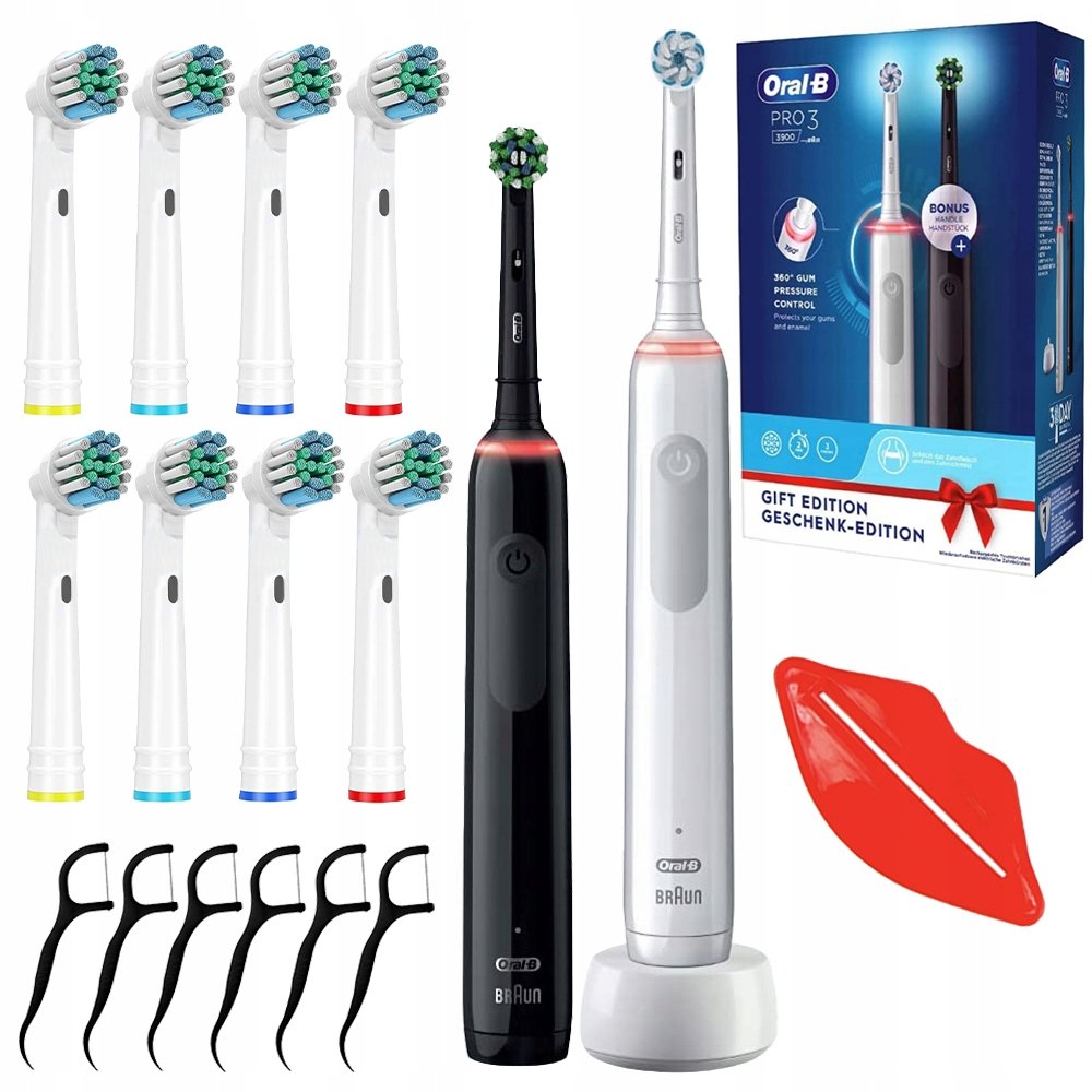 SZCZOTECZKA ELEKTRYCZNA ORAL-B PRO 3 3900 DWUPAK - Oral-B | AGD Sklep ...