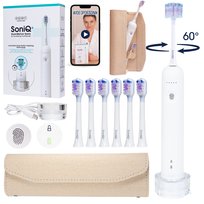 Szczoteczka obrotowo soniczna do zębów ZENT SoniQ+ 60° + etui końcówki 6szt