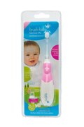 Szczoteczka soniczna dla dzieci BRUSH-BABY Babysonic Pro różowa, 0-3 lat - BRUSH-BABY