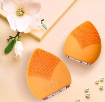 Szczoteczka soniczna do twarzy Xiaomi Sunmay Leaf Facial Cleasing Brush - pomarańczowa - Xiaomi