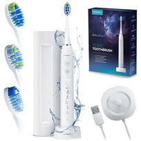 Szczoteczka soniczna do zębów Berdsen Galaxy biała + etui 322001 Berdsen