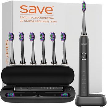 SZCZOTECZKA SONICZNA DO ZĘBÓW ELEKTRYCZNA ETUI - Save