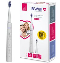 Szczoteczka Soniczna Elektryczna do zębów B.WELL MED-870 Biała