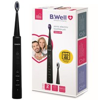 Szczoteczka Soniczna Elektryczna do zębów B.WELL MED-870 Czarna