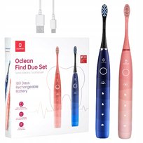 Szczoteczka soniczna, Oclean Find Duo, zestaw 2 szt.