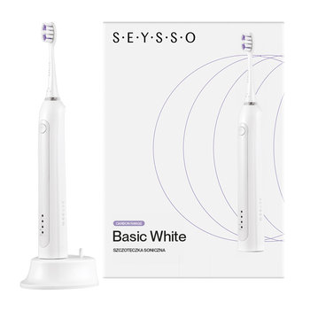 Szczoteczka soniczna SEYSSO Carbon Basic White - Seysso