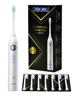 Szczoteczka soniczna TM-Sonic, biała - TECH-MED
