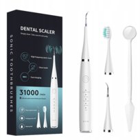 Szczoteczka Soniczna Ze Skalerem Dentystycznym Lc-H156 Czarny Biały