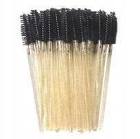 Szczoteczka Spiralka Kryształ Do Rzęs 50Szt Kolory