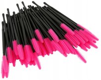 Szczoteczki Spiralki Silikonowe Do Rzęs 50szt