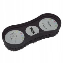 Szczotka dla konia York Magic Clean czarna York