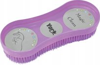 Szczotka dla konia York Magic Clean fioletowa York
