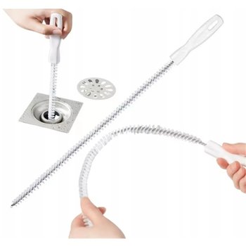 Szczotka Do Czyszczenia 60 Cm Odpływu Zlewu Spirala Udrażniania Przepychani - PrzydaSie.pl