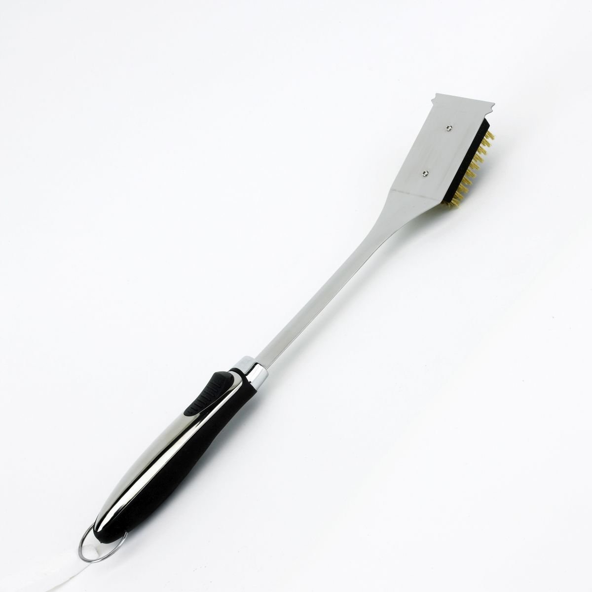 Szczotka do czyszczenia grilla/rusztu LANDMANN 13422, mosiądz/stal szlachetna, 45 cm