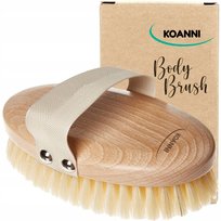 Szczotka Do Masażu Ciała Na Sucho Mokro Naturalna Na Prezent