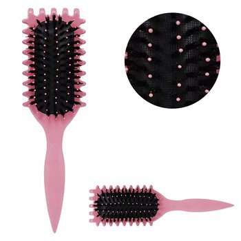 Szczotka Do Włosów Kręconych Do Loków Definiująca Loki Masażer Włosie - Lewer