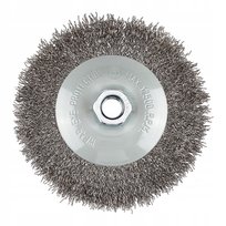 Szczotka Druciana Tarczowa 125Mm Drut Karbowany Stalowy M14 Graphite 57T409