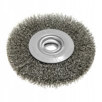 Szczotka druciana tarczowa 125x20mm drut karbowany stalowy GRAPHITE 57T434
