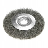 Szczotka Druciana Tarczowa 200X32Mm Drut Karbowany Stalowy Graphite 57T401