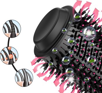 SZCZOTKA LOKÓWKO-SUSZARKA DO SUSZENIA WŁOSÓW LOKÓWKA SUSZARKA PROSTOWNICA - inna (Inny)
