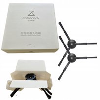 Szczotki boczne do RoboRock s50 / s6 / s8 / Mop 2 Pro - czarne - ORYGINALNE