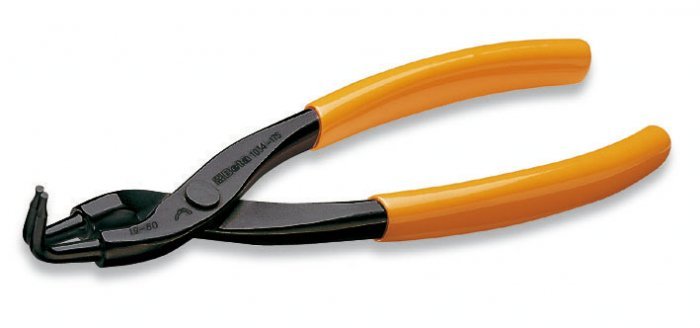 Szczypce odgięte BETA, 290 mm